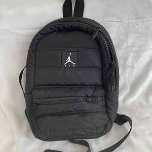 Nike Jordan Black Mini Backpack